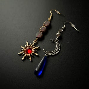 Circus Man- Mollymauk Tealeaf Inspired Earrings, Critical Role, Mighty Nein