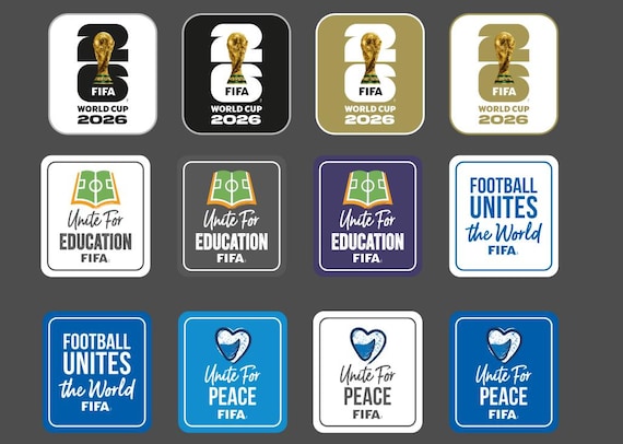サッカーパッチSVGバンドル2026 | フットボールジャージバッジCdr Pdf