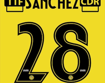 New Font Vector Jersey Club America 2025-2026 / Font *OTF | *Ai| *PDF| *CDR/Vector File | Kit Shirt Soccer