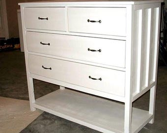 DIY 5-Drawer Dresser Plan: Modern Woodworking Furniture (PDF), Holidays Projects
