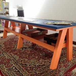 Kids Activity Table Build Plan | DIY Children's Craft Table PDF | Kids Art table Woodworking Project | Digital Download | Wooden Play Table