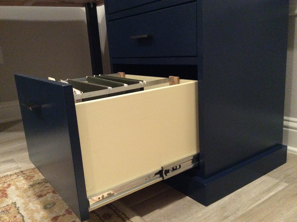 L-shaped Corner Desk Build Plans: DIY Office Furniture (printable PDF ...