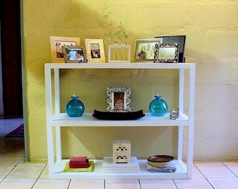 DIY Modern Bookshelf Woodworking Plan: West Elm Inspired Tower Shelf (Printable PDF)