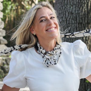Linen Necklace | Handmade Textile Necklace | Designer Fabric Necklace | Boho Style Necklace | Unique Necklaces