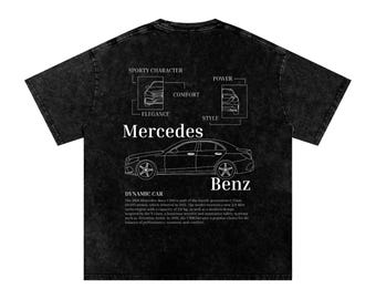 Custom Car T-Shirt, Personalized Car Enthusiast Gift, Full-Back Print