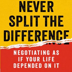 Never Split the Difference autorstwa Chrisa Vossa (wersja cyfrowa w wysokiej rozdzielczości) — NATYCHMIASTOWE POBIERANIE!!