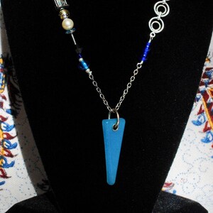 Blue a necklace image 1