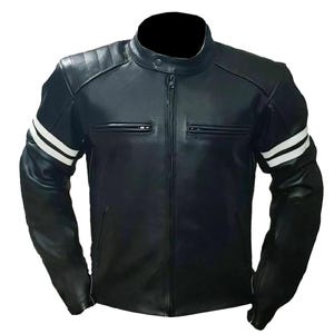 Custom Black Biker Jacket | Handmade Cowhide Leather Motorcycle Coat | Men’s Armor Riding Gear | Gift for Him | Personalized Motorcycle Coat