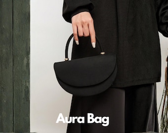 Black Mini Top Handle Bag, Elegant Evening Handbag for Women, Luxury Formal Purse for Wedding, Party & Special Events, Black Evening Bags