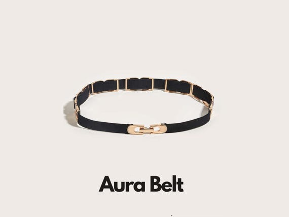 Gold Metal Link Belt - Women\'s Accessory GOLD BELT| Rebekajewelry main image 4