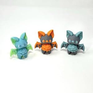 Bat Pixie Figurine | Cute Bat | Bobblehead Collectible | 3D Printed Gift