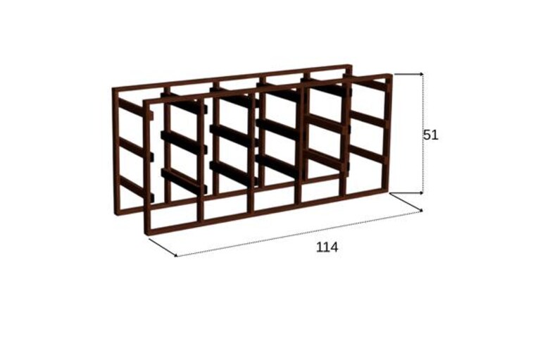 Diy Material Rack Plan.pdf DIY 2x4 Tote Storage Rack PDF Plan: Garage Woodworking Project (digital ...