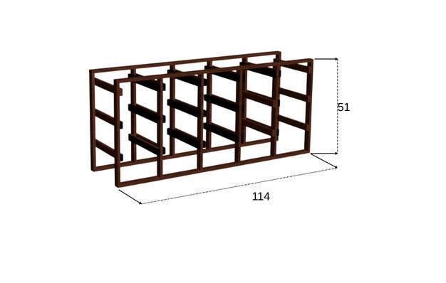 Storage Container Rack 2x4 DIY 2x4 Tote Storage Rack PDF Plan: Garage Woodworking Project (digital ...
