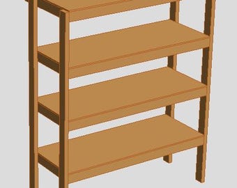Digital Download, DIY Garage Shelving Plans, Fits 27-Gallon Totes,  Blueprint, Garage Organization, Beginner-Friendly