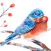 see more listings in the Watercolor Birds section