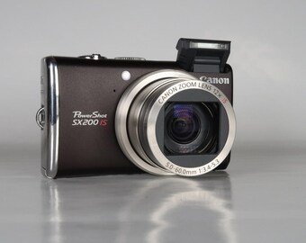 611 Canon Powershot デジカメ SX200IS パープル
