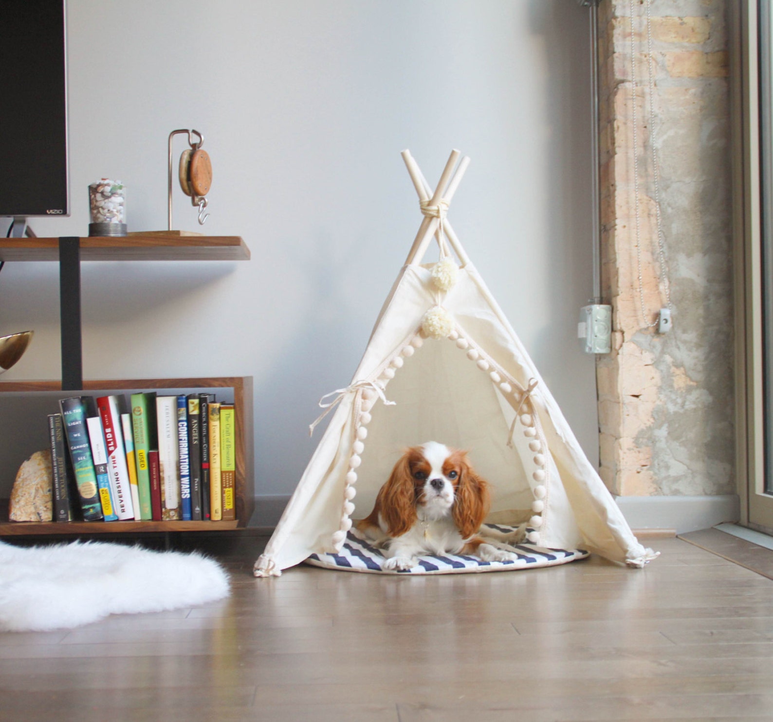 Pet Teepee Modern Dog Bed Small Dog Bed Pet Tipi Pet Bed Etsy