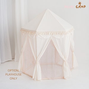 Indoor Play Tent, Kids Tent, Nursery Tent, Canvas Teepee For Kids, Children Teepee, Play Teepee, Party Teepee, Toddler Teepee, White Teepee Playhouse only