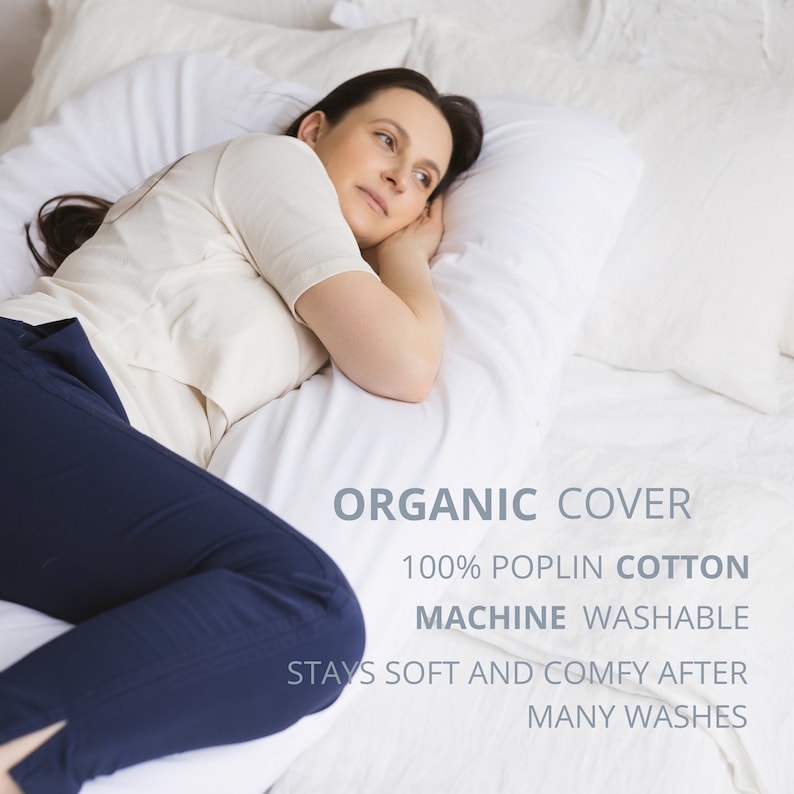 Reading Pillow, Pregnancy Bedding, Sleeping Cushion, Full Body Support