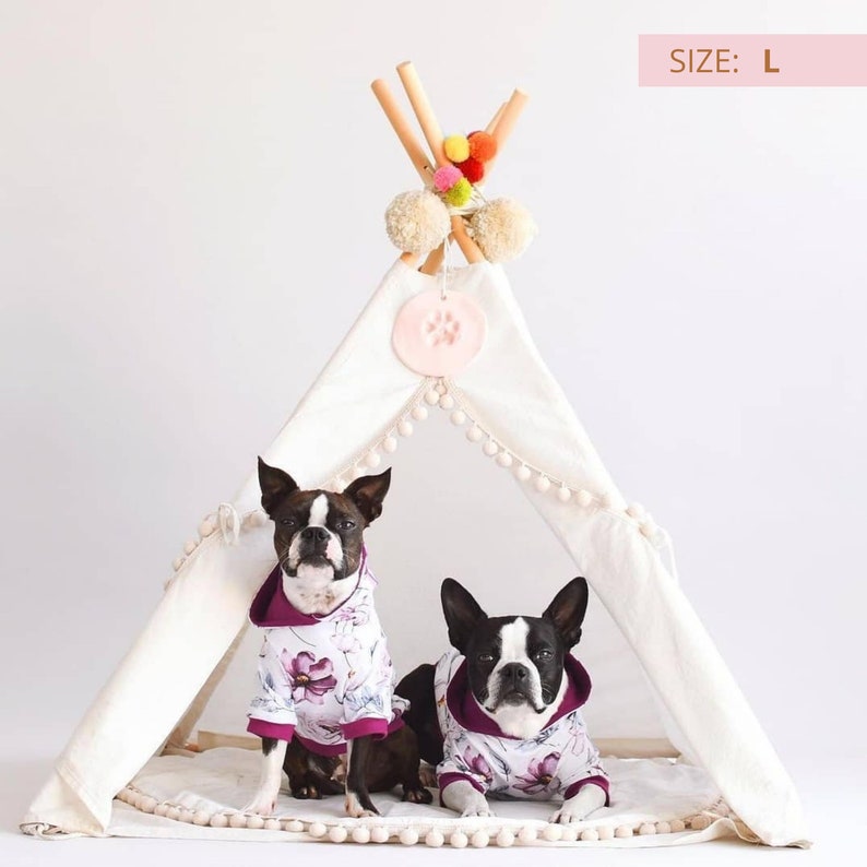 Cat Teepee, Cat Tent, Cat Bed, Cat Cave, Small Dog Bed, Dog Teepee, Cat Tipi, Cat Furniture, Modern Pet Furniture, Cat House, Minicamp image 5