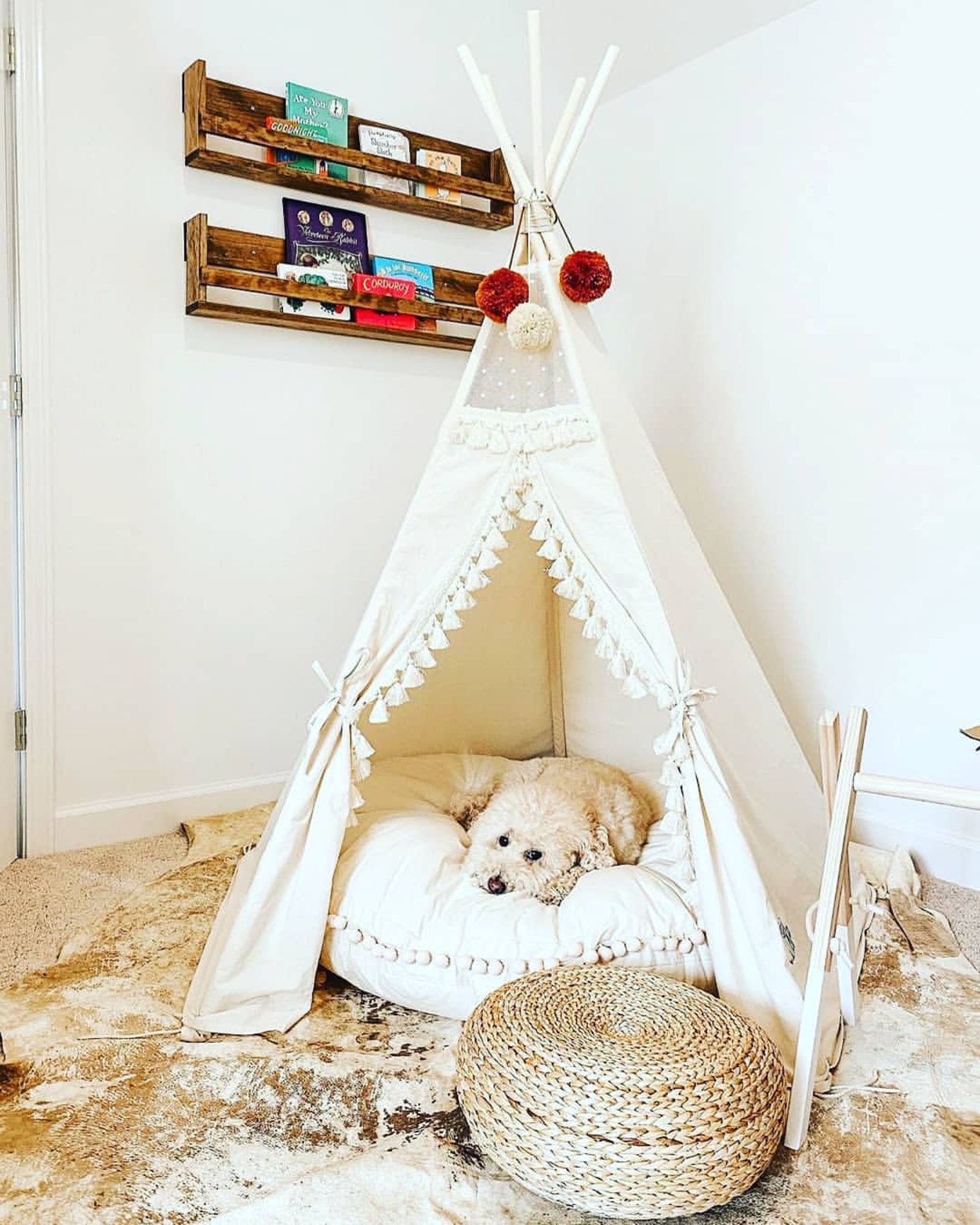 Extra Large Dog Bed Teepee Bed for Dog Handmade Dog Bed With Etsy