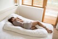 Organic Pregnancy Pillow, Body Pillow, Maternity Pillow, U Shaped Pillow, Down Body Pillow, Breastfeeding Pillow, Full Body Support Pillow product logo