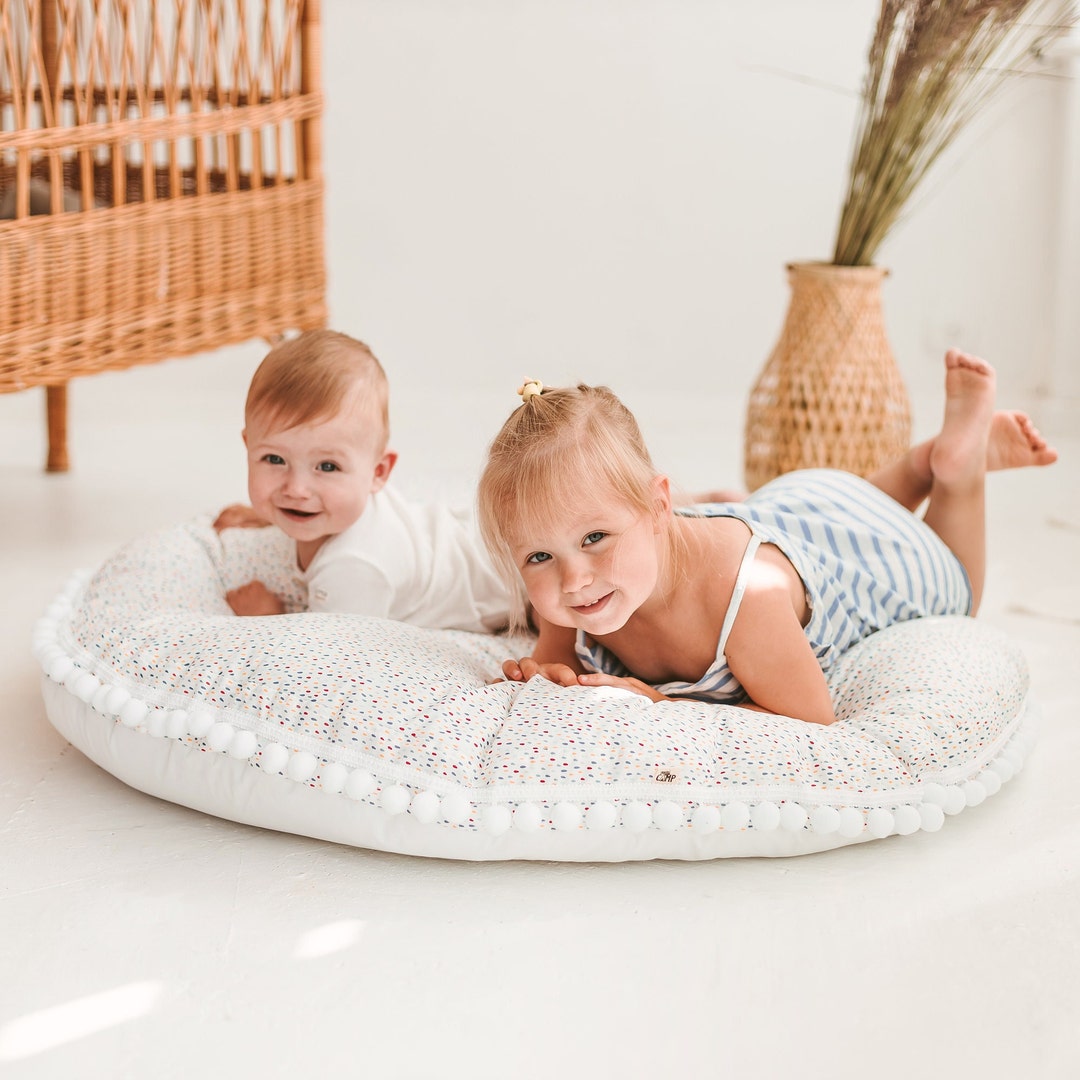 Large Floor Pouf for Children Floor Pillow Floor Cushion Etsy