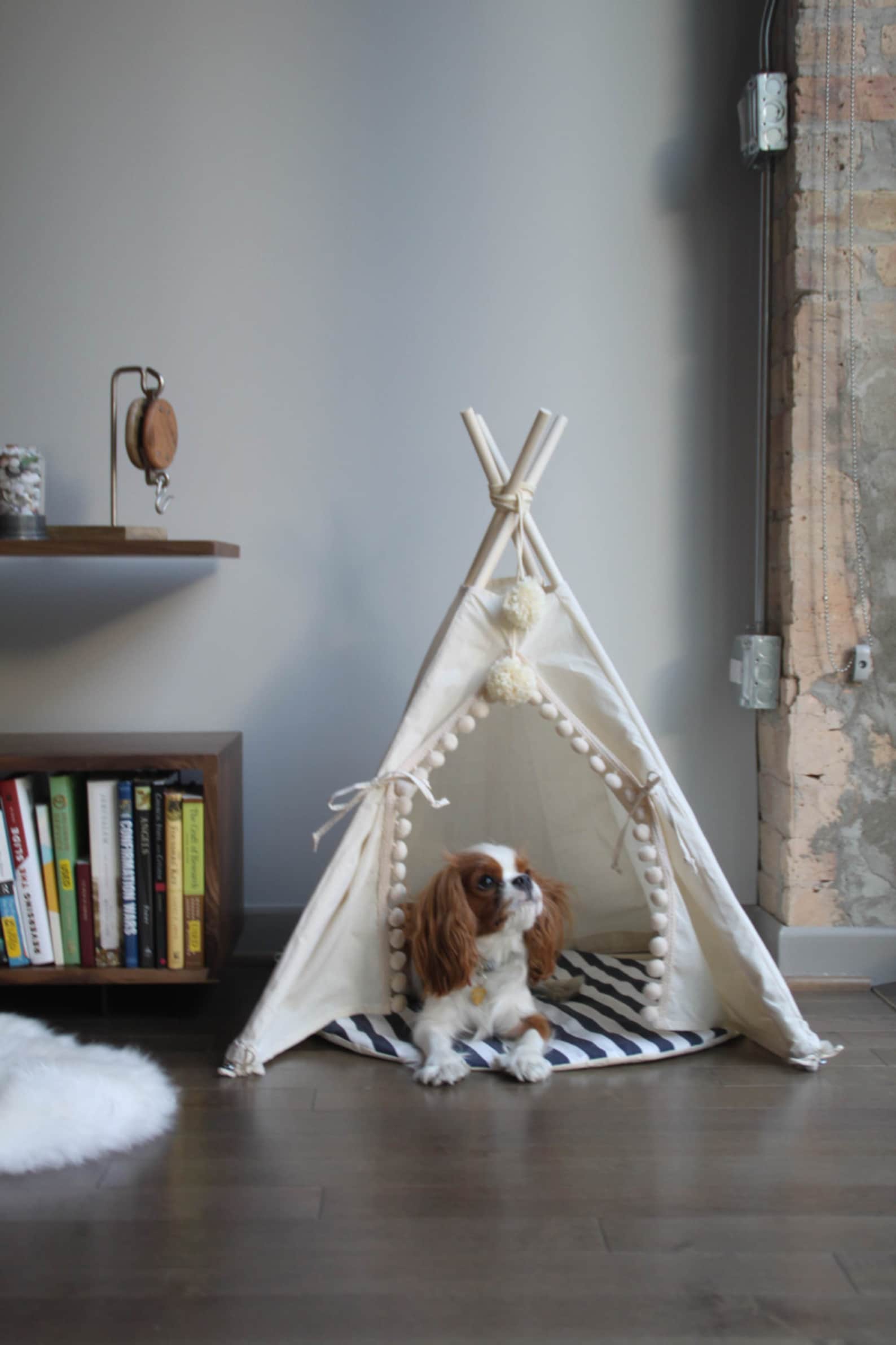 Pet Teepee Modern Dog Bed Small Dog Bed Pet Tipi Pet Bed Etsy