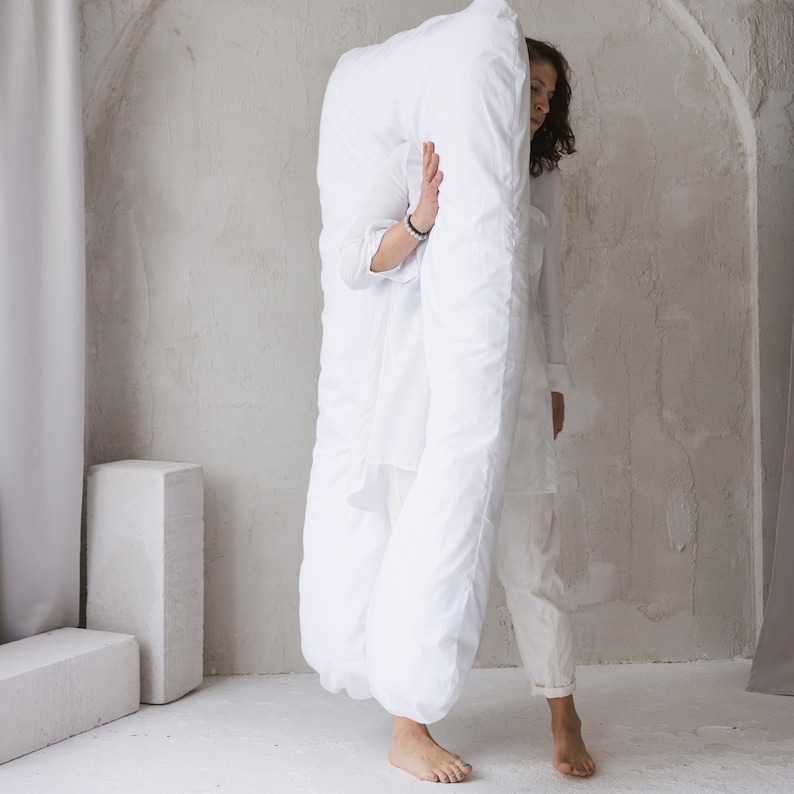 Reading Pillow, Pregnancy Bedding, Sleeping Cushion, Full Body Support