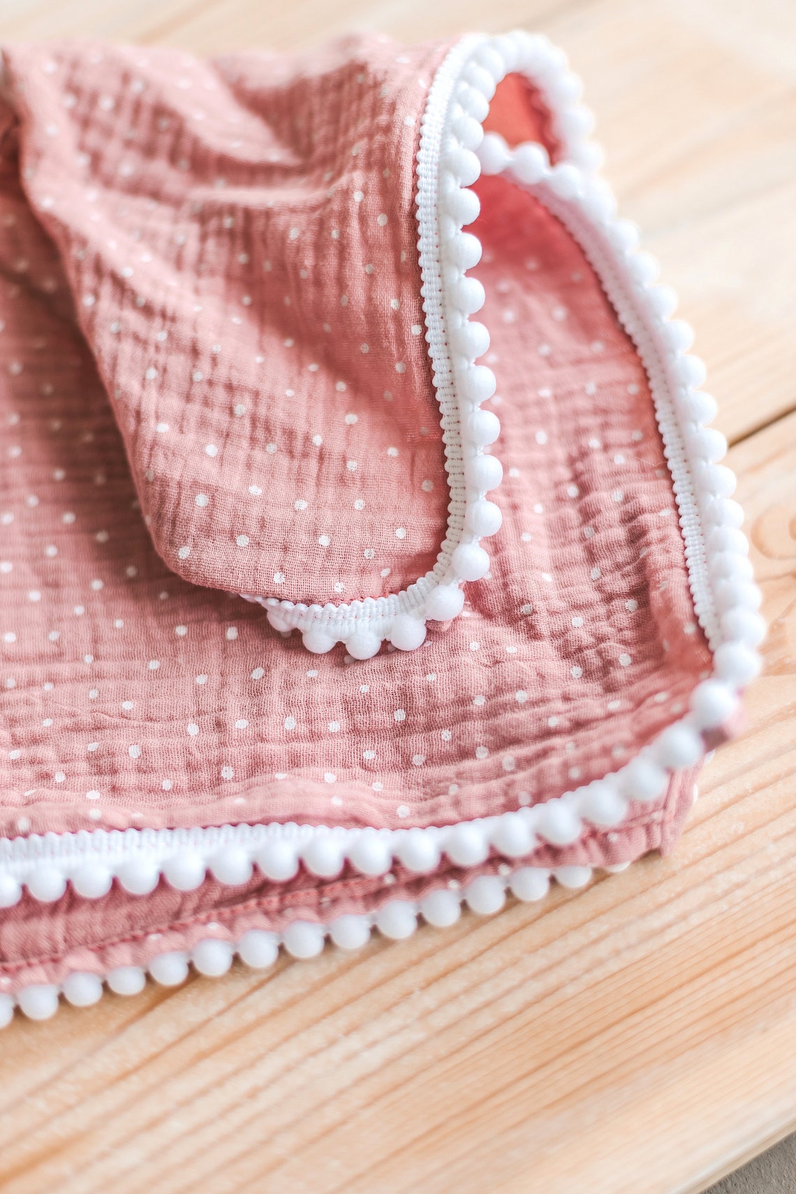 Baby Girl Security Blanket Pink Cuddly Cloth New Born Gift Etsy