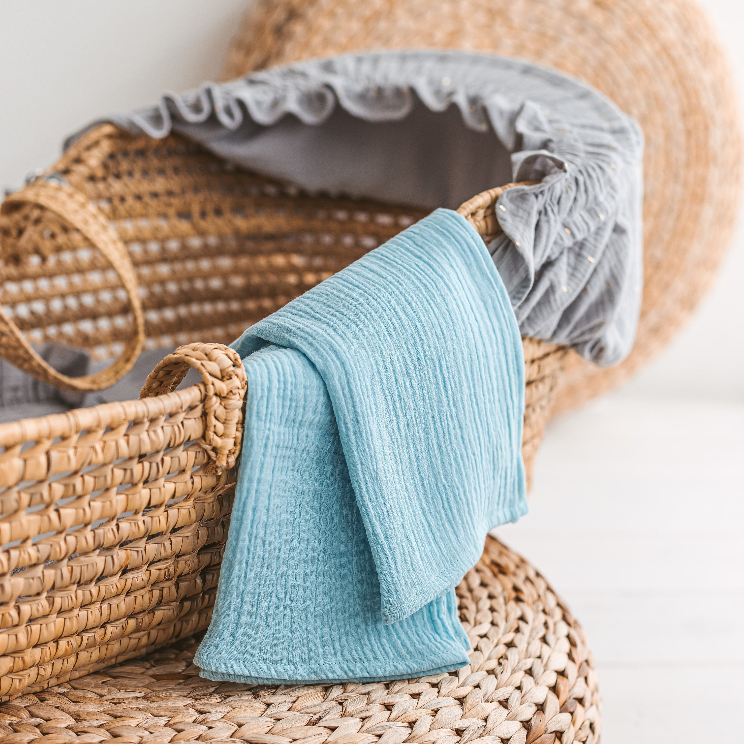 Baby Boy Swaddle Blankets Organic Muslin Squares for Newborn Etsy