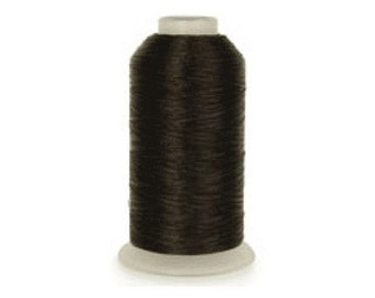 10 yards of black, 92 weight, Tenara thread