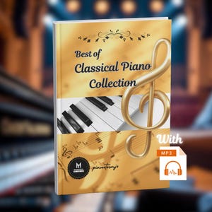 Classical Piano Collection Piano Book Piano Sheet Music with mp3