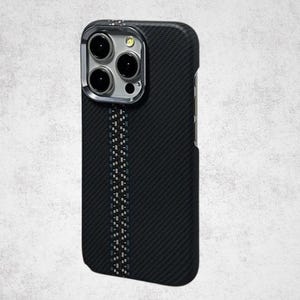 Abstract Carbon Fiber Pattern Phone Case | Woven Pattern Premium Look for Men and Women | For iPhone Case Samsung and Google Pixel