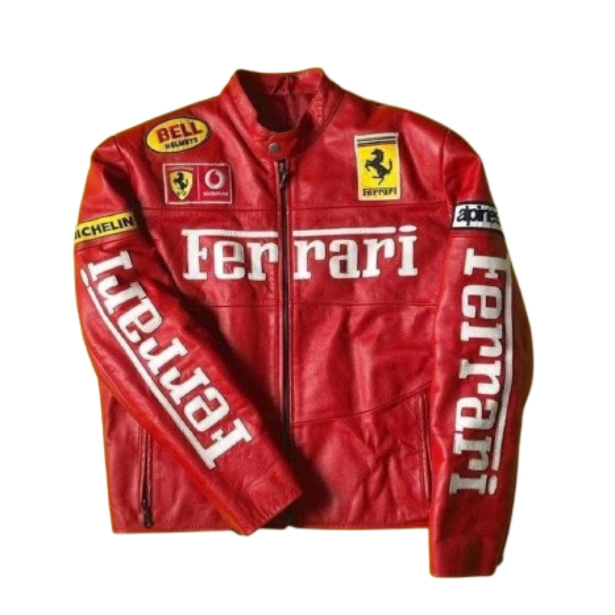 【レア】Ferrari F2002 フェラーリ レーシングボンバージャケット レア】Ferrari F2002 フェラーリ レーシングボンバージャケット