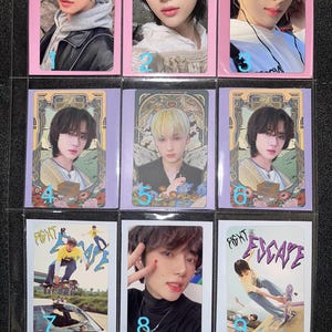 OFFICIAL kpop photocards - txt