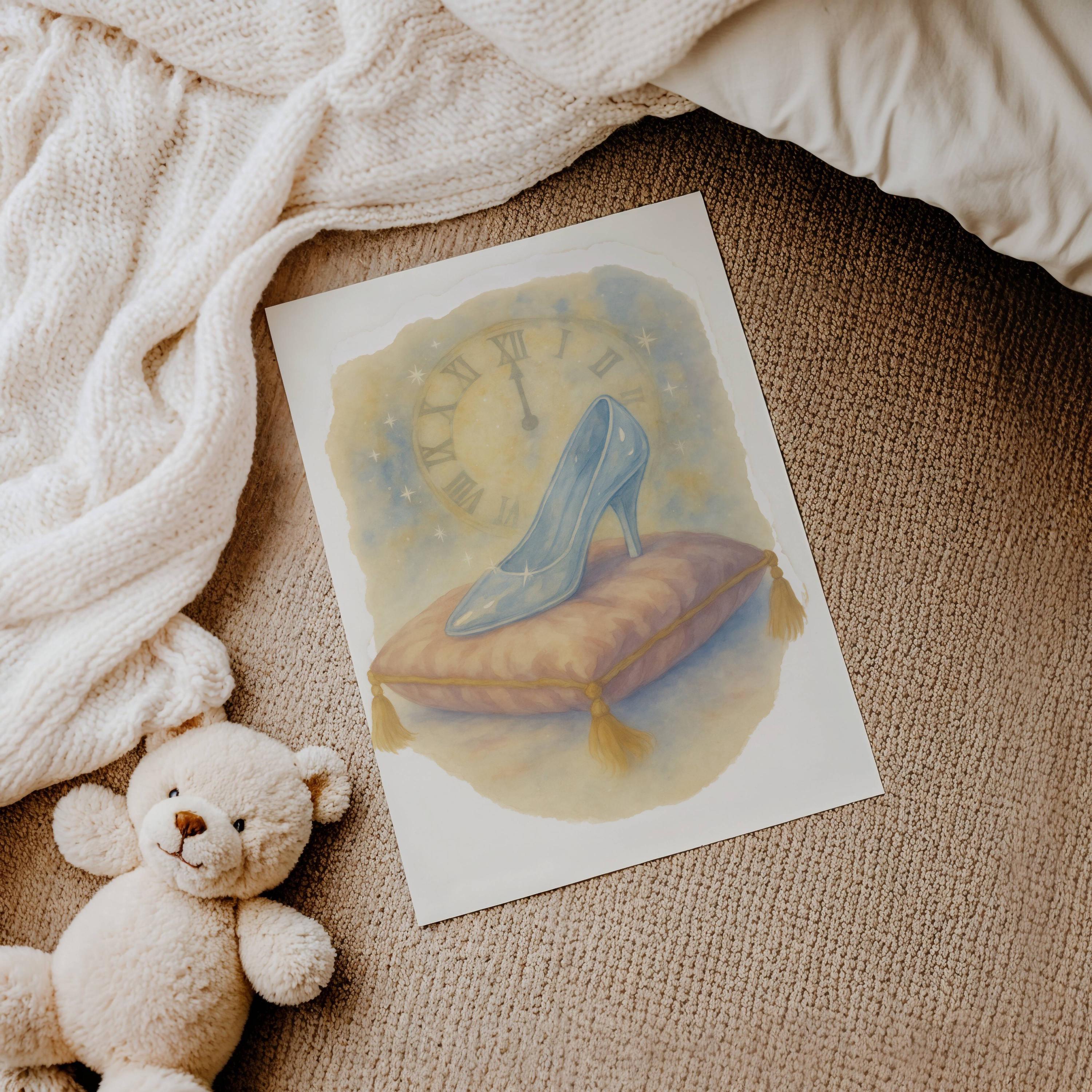 Storybook Nursery Wall Art Set – 6 Printable Digital Fairytale Prints ...