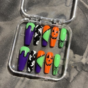 Halloween press on nails