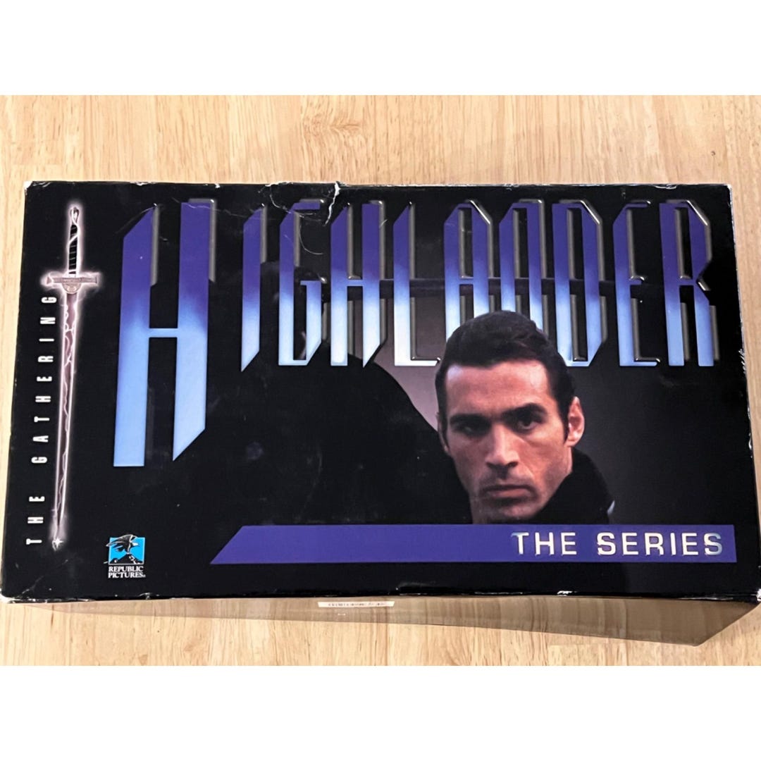 Highlander the Series the Gathering VHS Box Set 1997 Season 1 Pre-owned ...