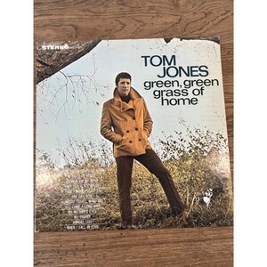 Tom Jones &quot;Green Green Grass Of Home&quot; Vinyl Record LP 1967 Parrot PAS-71009