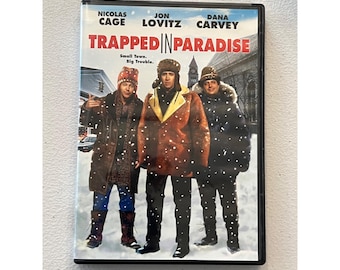 Trapped in Paradise 1994 DVD Nicolas Cage Jon Lovitz Comedy Movie