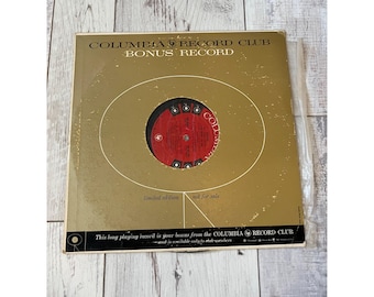 Columbia Record Club Bonus Record Vinyl Record CB -6 Vintage Album