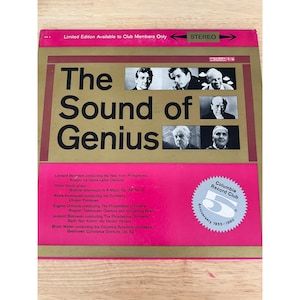 The Sound Of Genius Vinyl Record GS-6 Limited Edition Vintage Album