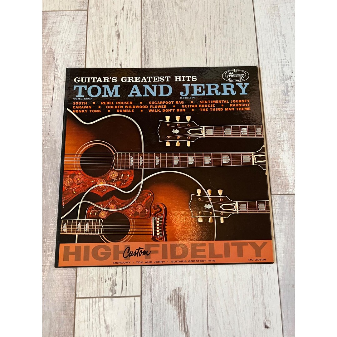 Guitar's Greatest Hits Tom & Jerry Vinyl Record MG-20626 Vintage
