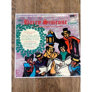 The Harry Simeone Chorale Best Loved Christmas Carols Vinyl Record Album