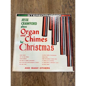 Jesse Crawford spielt Organ & Chimes für Weihnachten Vinyl LP XMS-3 Stereo