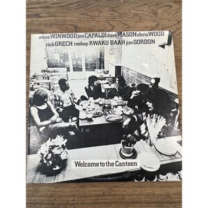Traffic &quot;Welcome To The Canteen&quot; United Artists Vinyl Record UAS-5550 Rock Album