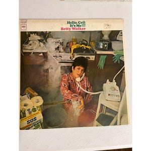 Hello Ceil Its Me!!! Betty Walker Stereo LP Vinyl 1960s Record CS 9744 Pre-Owned