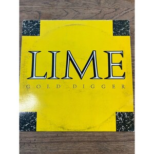Disque vinyle &quot;Gold Digger&quot; 12&quot; lime single remix TSR 853 stéréo 33 1/3 tr/min années 80