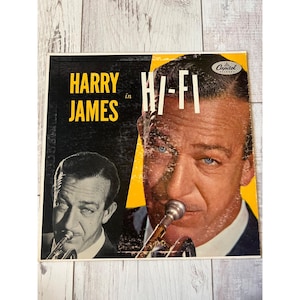 Harry James In Hi-Fi Vinyl Record Capitol Records W-654 Vintage Album